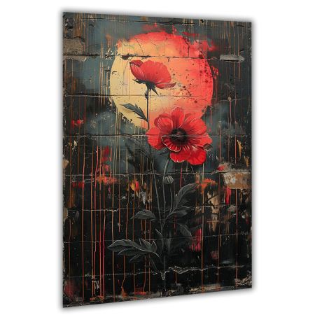 Painting poppies