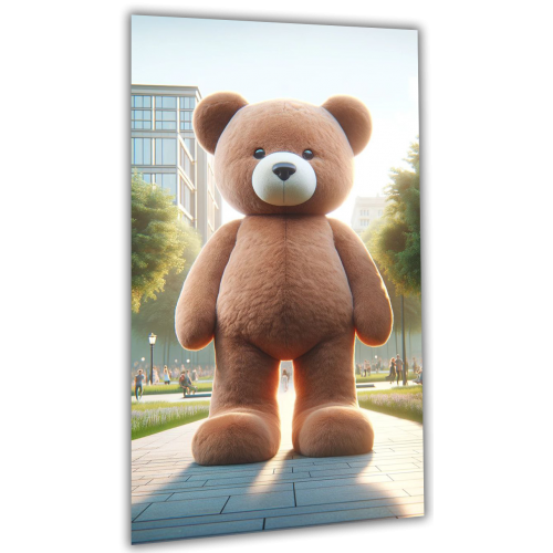 Painting Big Teddy Bear