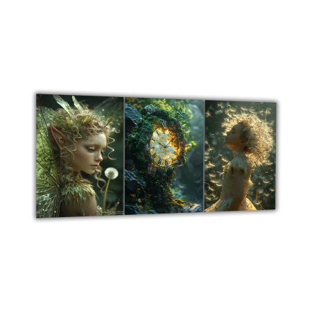 Painting Girl Dandelion