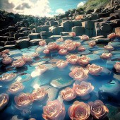 Painting Water lilies