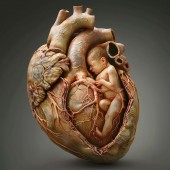 Painting Child in the heart