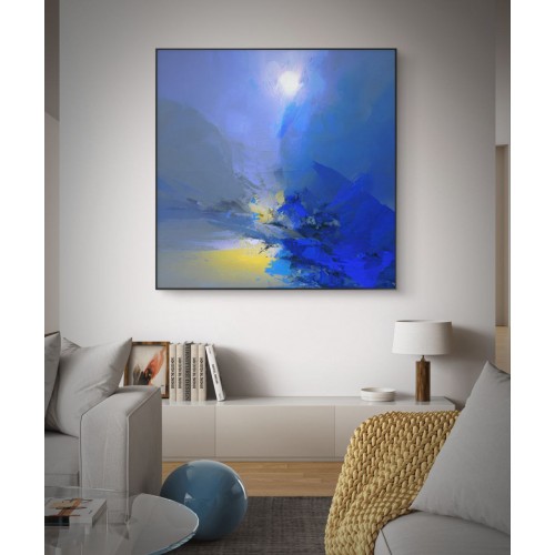 Blue Resonance of Light