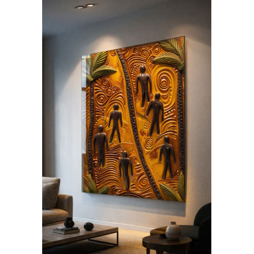 Golden Tribal Harmony