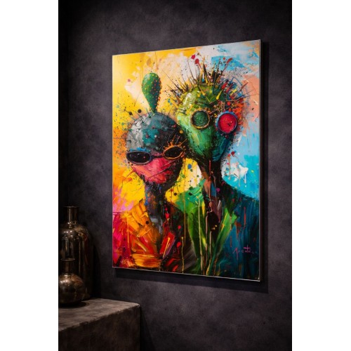 Pop Art Alien Duo Pop Art Alien Duo