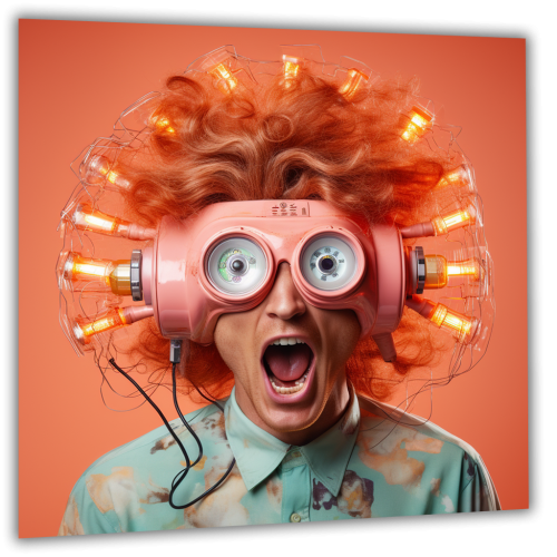 Glass painting electric head